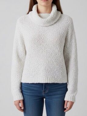 Jessica Simpson cowl neck loose fit sweater with bling